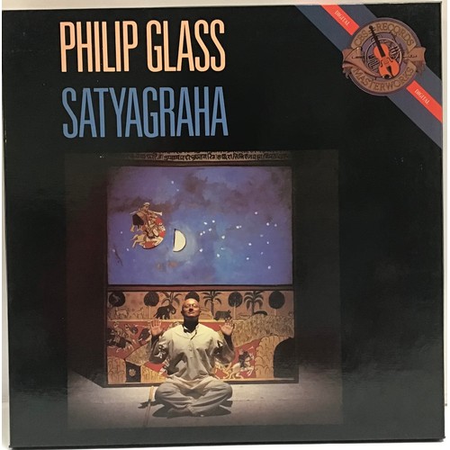 107 - PHILIP GLASS ‘SATYAGRAHA’ 3 LP BOX SET.  Catalogue Label Number: I3M-39672
Record Label: CBS Masterw... 