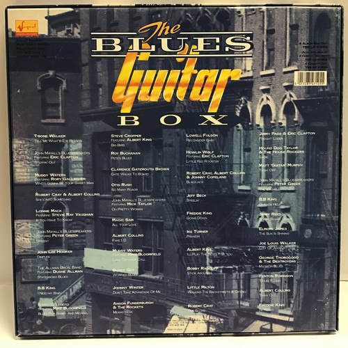 108 - THE BLUES GUITAR BOX SET. This is a 4 Album Set complete with Insert which hosts tracks by Various A... 