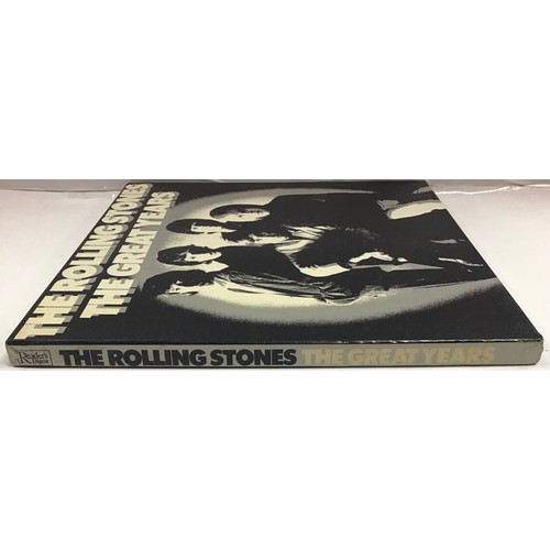 109 - THE ROLLING STONES ‘THE GREAT YEARS’. This is a box set released in 1982 and contains 4 vinyl LP rec... 