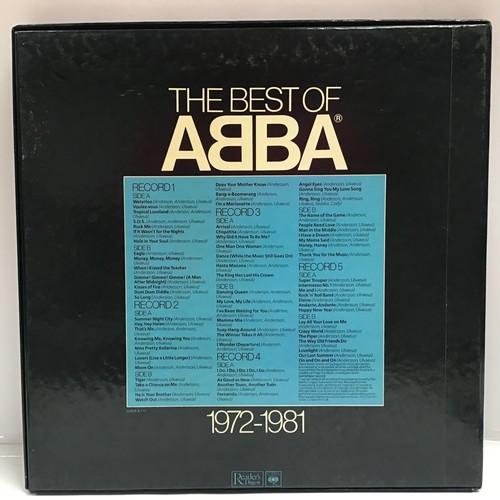 110 - ABBA ‘THE BEST OF 1972-1981’ READERS DIGEST UK VINYL BOX SET. This is a five lp box set and comes wi... 