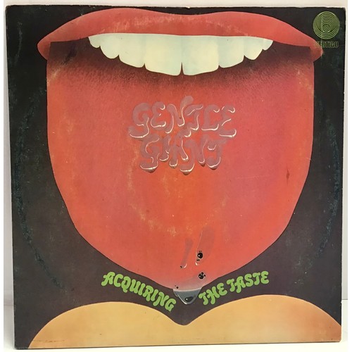 41 - LP VINYL GENTLE GIANT ALBUM 'ACQUIRING THE TASTE'. Increasingly rare and sought after 1971 UK 1st pr... 