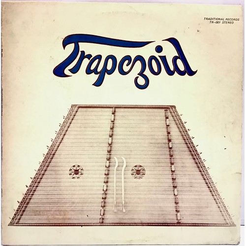 43 - TRAPEZOID HAMMERED DULCIMER STRING BAND VINYL LP. This bluegrass album is from 1981 on Traditional R... 