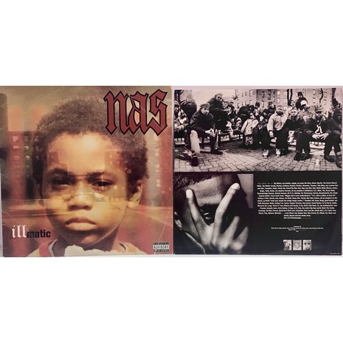 79 - NAS VINYL LP RECORD 'ILLMATIC'. Reissue - 2012 album on Columbia Records GET 51297 LP. This copy is ... 