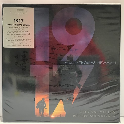 117 - OST '1917' THOMAS NEWMAN SEALED LIMITED EDITION COLOURED VINYL. Extremely Limited 180 gram Edition r... 