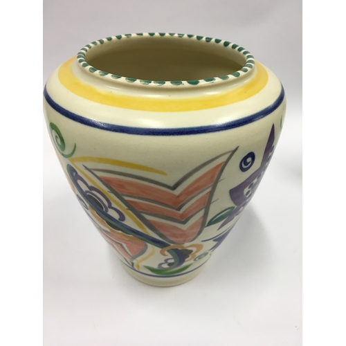 158 - Poole Pottery shape 852 KK pattern vase 7