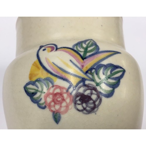 147 - Poole Pottery Carter Stabler Adams shape 466 YY pattern vase decorated by Nellie Bishton (Blackmore)... 