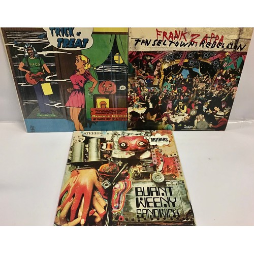 94 - FRANK ZAPPA & THE MOTHERS OF INVENTION RELATED VINYL ALBUMS. 3 Albums here to include - Trick Or Tre... 