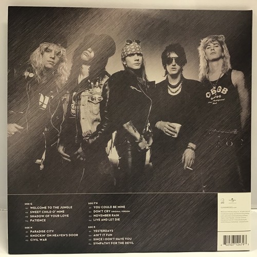 121 - GUNS 'N' ROSES 'GREATEST HITS'  2 LP 180 GRAM VINYL ALBUM. Their Greatest Hits album is jam packed w... 