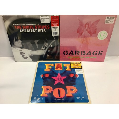 47 - 3 FACTORY SEALED INDIE VINYL LP RECORDS. Albums here include - The White Stripes 'Greatest Hits' -Pa... 