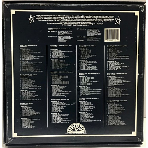 114 - JERRY LEE LEWIS - THE SUN YEARS - 12 LP BOX SET. Great set of vinyl’s on Sun (Charly) Records SUN 10... 