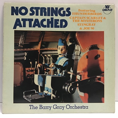 126 - BARRY GRAY ORCHESTRA “NO STRINGS ATTACHED” VINYL 10” LP THUNDERBIRDS. Great 10” Vinyl here which is ... 