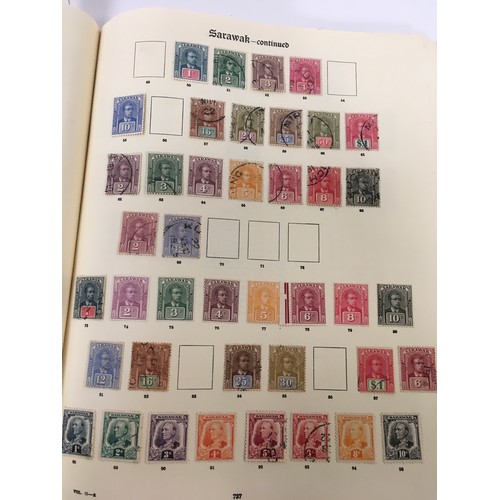 181 - Red album of stamps 1st collection Vol 2 (Ref 187).