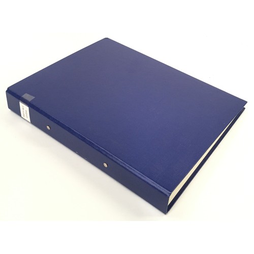 180 - Blue file Match box covers