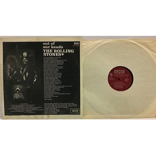 173 - THE ROLLING STONES 'OUT OF OUR HEADS' DECCA VINYL LP RECORD. Original Unboxed UK LP Issued in 1965 b... 