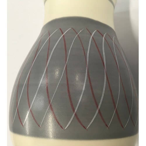 236 - Poole Pottery Freeform shape 266 PRP pattern vase 6