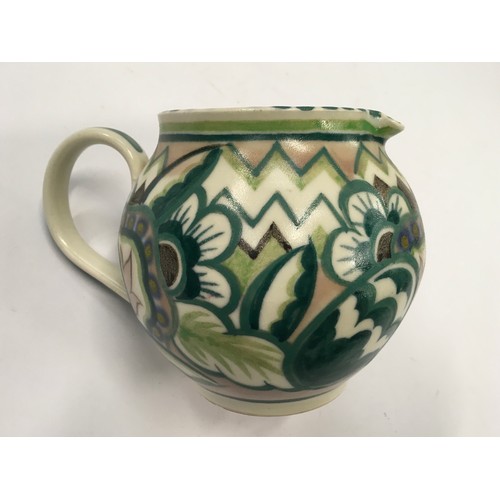 360 - Poole Pottery shape 316 GEP pattern jug 4.5