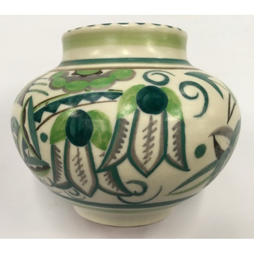 353 - Poole Pottery shape 353 GXP pattern vase 3.7