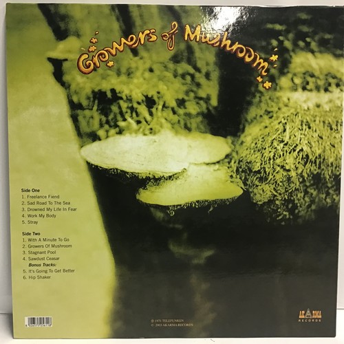 169 - LEAF HOUND VINYL LP 'GROWERS OF MUSHROOM'. This is a limited gatefold heavyweight vinyl LP on Akarma... 