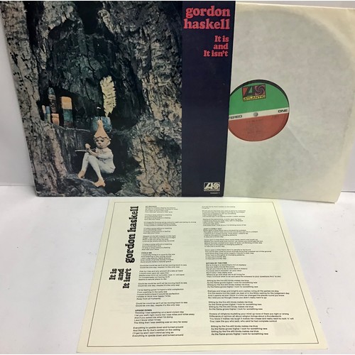 141 - GORDON HASKELL VINYL LP RECORD 'IT IS AND IT ISN'T'. This release is on Atlantic K403311 from 1972 a... 