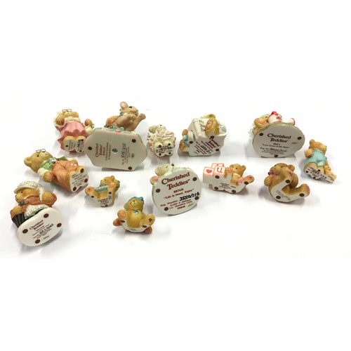 7 - Collection of unboxed Cherished Teddies figurines (13).