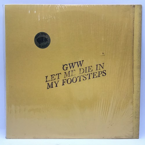 156 - BOB DYLAN GWW ‘ LET ME DIE IN MY FOOTSTEPS’ RECORD LP. All tracks on side one are from the 'Gleasons... 