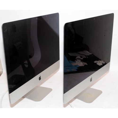 63 - 2 x Apple iMac's model ref: A1418. Untested though removed from a working environment. Nb. These hav... 