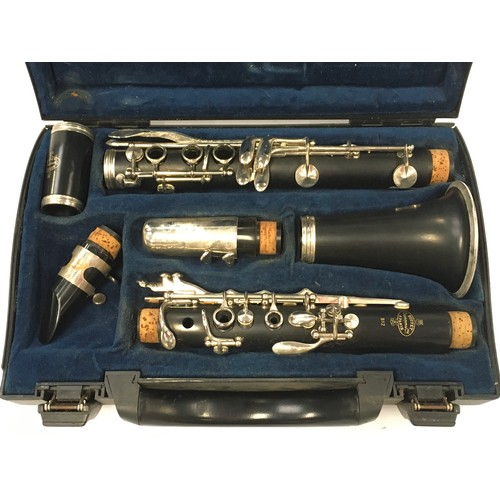 140 - Crampon & Cie B12 Buffet clarinet in case.