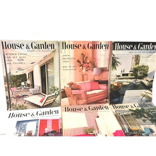 187 - Collection of mid 20th century home and decorating magazines mainly 