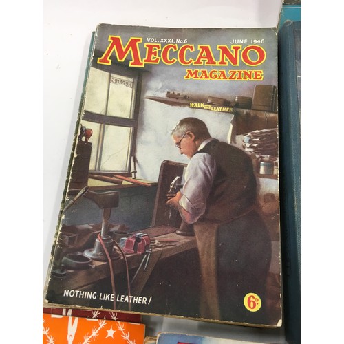 188 - Collection of 1940's Meccano Magazines and others.