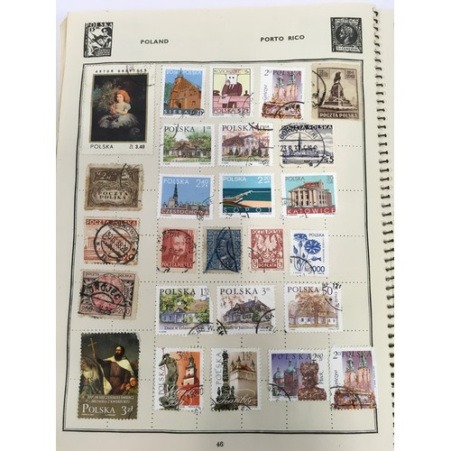 166 - Special agent album of stamps.