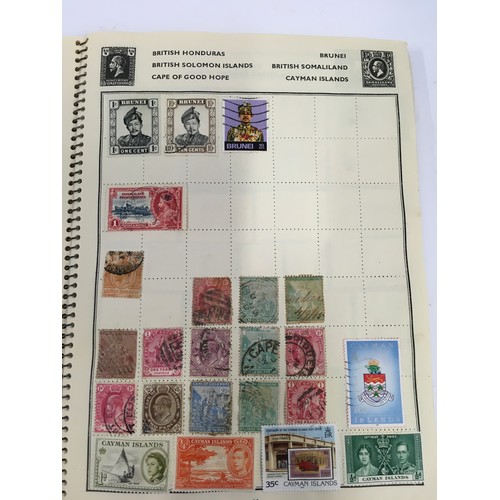 166 - Special agent album of stamps.