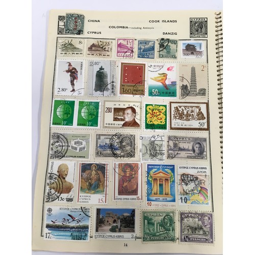 166 - Special agent album of stamps.