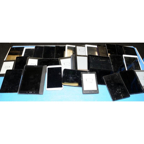 298 - Various Apple Ipads and Tablets including kindle.