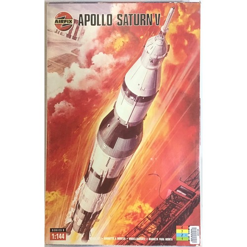 2 - Airfix  Apollo Saturn V Model Kit. Cat.No.09170-5 Series 9 1/144 Scale. Comes in a kit form and some... 