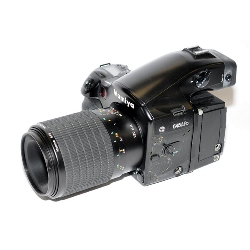 2 - Quality professional Mamiya 645 AFd Phase One medium format camera c/w fitted P30 digital back. Incl... 