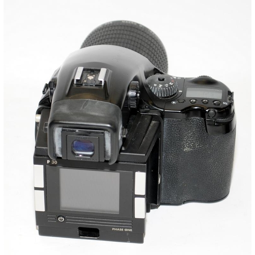 2 - Quality professional Mamiya 645 AFd Phase One medium format camera c/w fitted P30 digital back. Incl... 