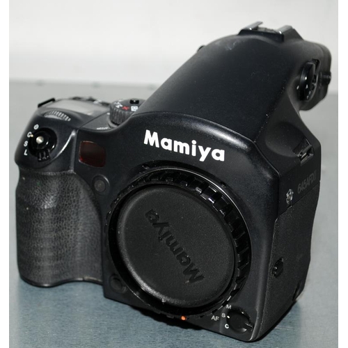 49 - Quality professional Mamiya 645 AFd II Phase One medium format camera, front body only, no back atta... 