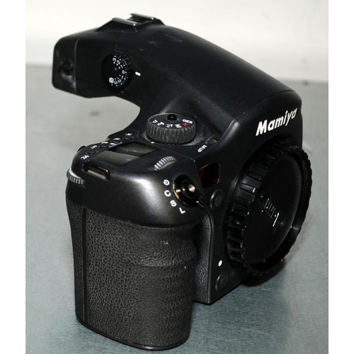 49 - Quality professional Mamiya 645 AFd II Phase One medium format camera, front body only, no back atta... 