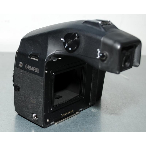 49 - Quality professional Mamiya 645 AFd II Phase One medium format camera, front body only, no back atta... 