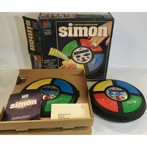 4 - 2 x 1978 vintage MB Simon Games. One is boxed in excellent condition With Instructions and the other... 