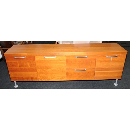 468 - A quality Bo Concept Bari sideboard 74x206x42cm.