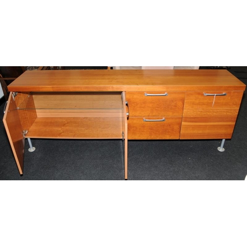 468 - A quality Bo Concept Bari sideboard 74x206x42cm.