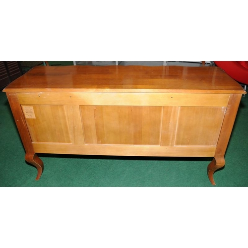 481 - A retro style French hardwood sideboard in the Louis Phillipe style, designed by Galip Kaynar, Grang... 