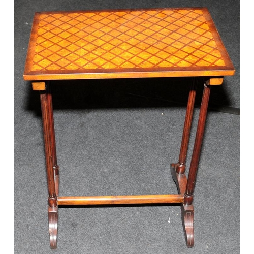 487 - A small French style side table 67x49x32cm