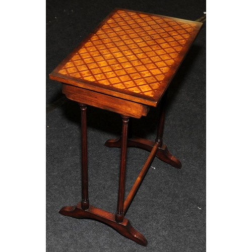 487 - A small French style side table 67x49x32cm