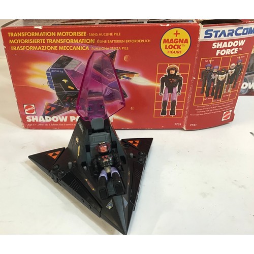 10 - Nice bundle of 1980’s Starcom boxed Mattel action toys. We have a Starbase Station - Shadow Raider -... 