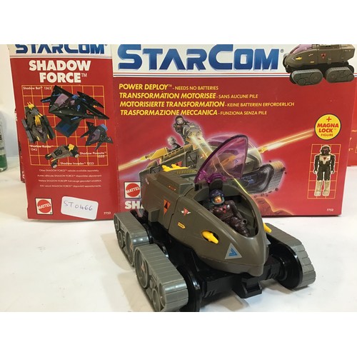 10 - Nice bundle of 1980’s Starcom boxed Mattel action toys. We have a Starbase Station - Shadow Raider -... 