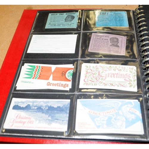 258 - Stamps: Booklet album c/w loose booklets. 274 in total