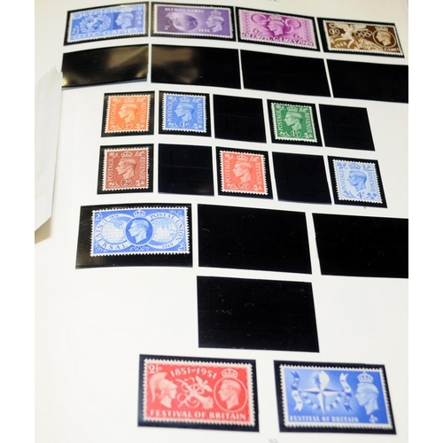 259 - Stamps: 2 x Windsor albums GB 50's, 60's and 70's definitives, commemoratives and four suppliments