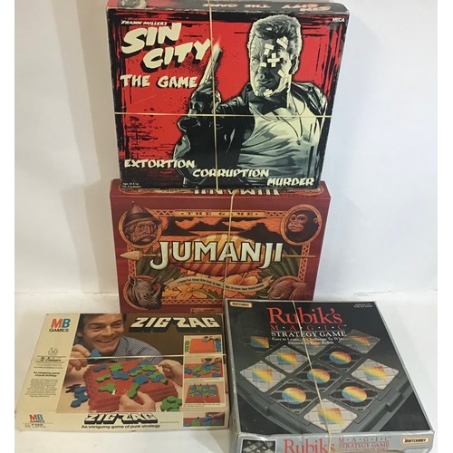 26 - Selection of various board games found here in great conditions. To include Monopoly - Sin City - Zi... 